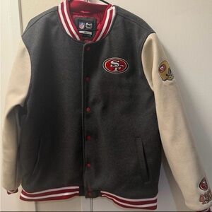 San Francisco 49ers Lettermen Jacket